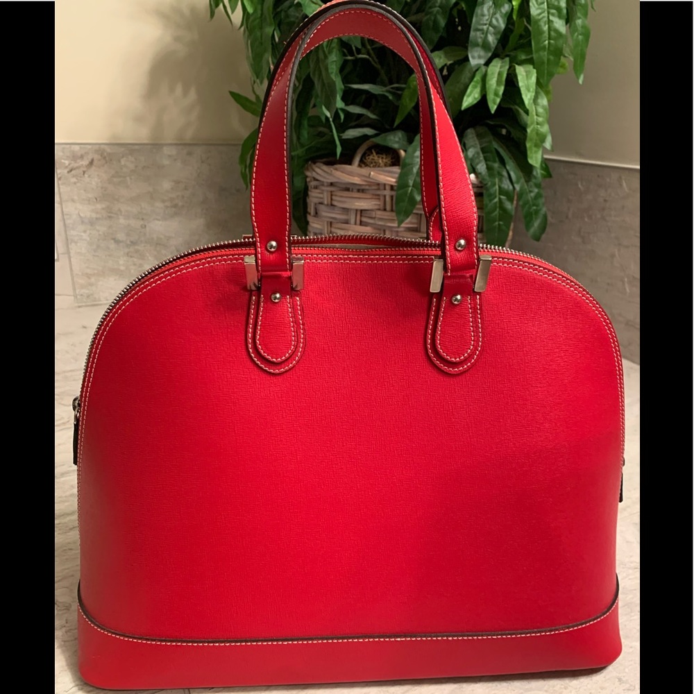 NWOT Alberta Di Canio Leather Handbag